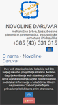 Mobile Screenshot of novoline-daruvar.com